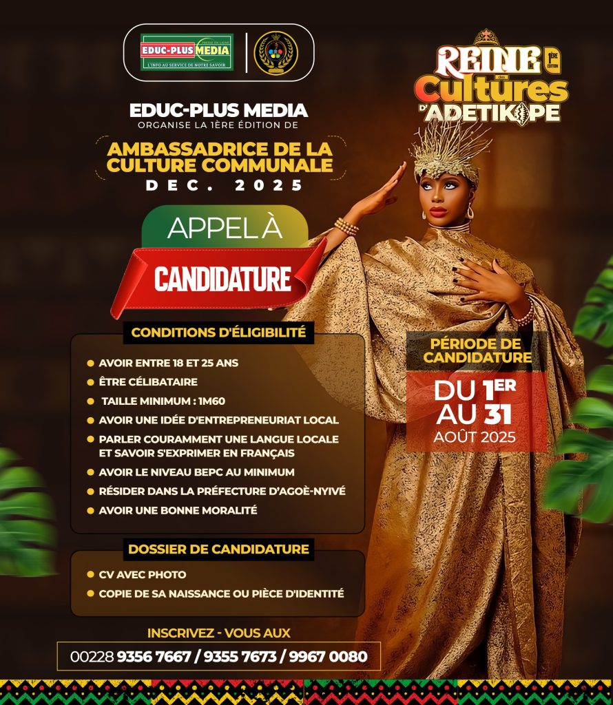 affiche candidature